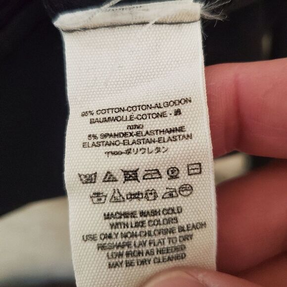 Free People 'Looking Back' Lace-Up Top - size Small in Black - Picture 13 of 13